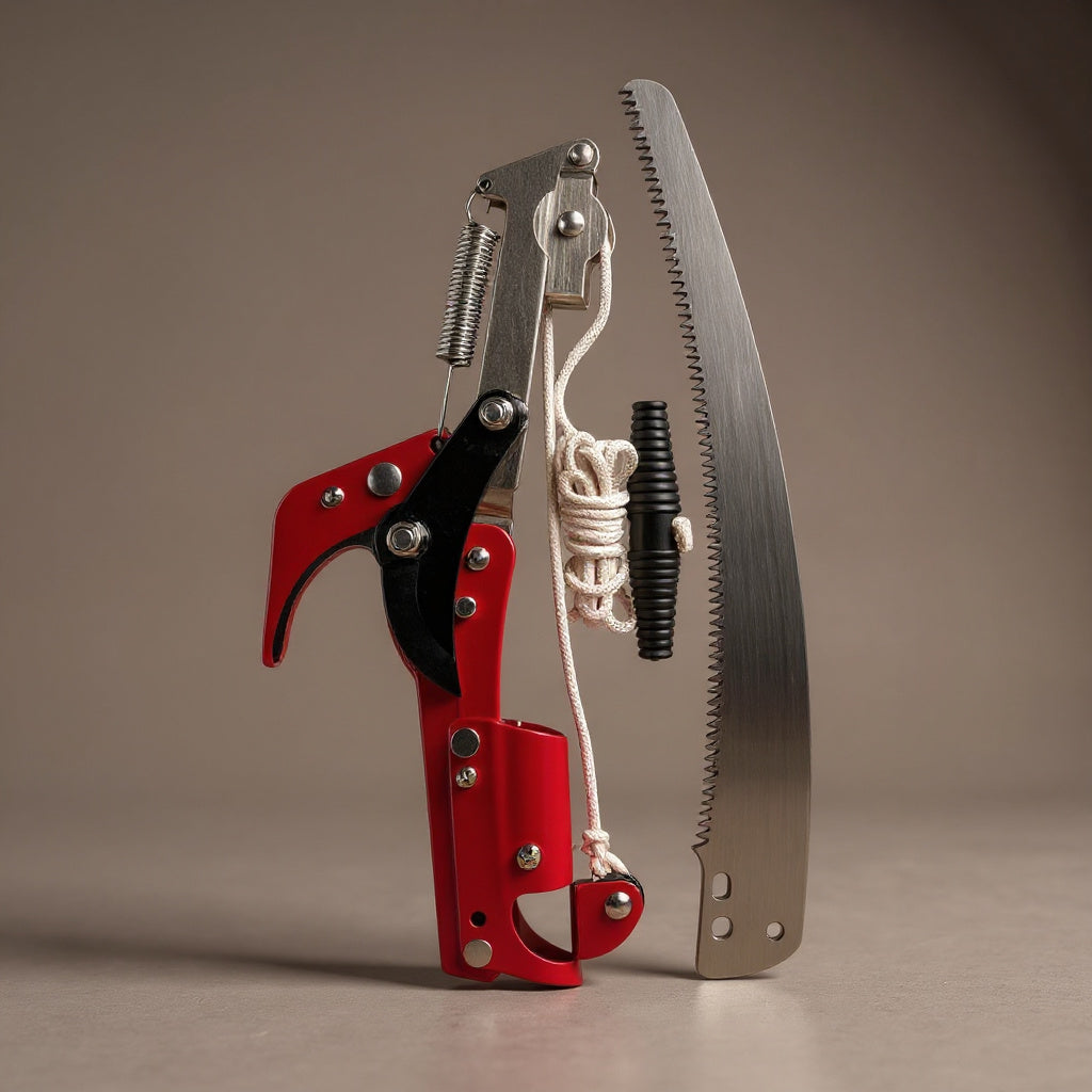 Pull-Rope High Branch Pruning Shears - Long-Reach Cutter