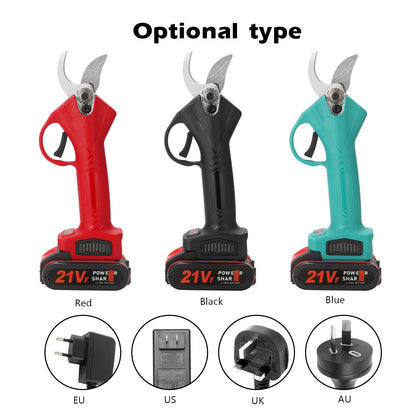 21V Rechargeable Lithium Pruning Shears - Garden Tree Tool