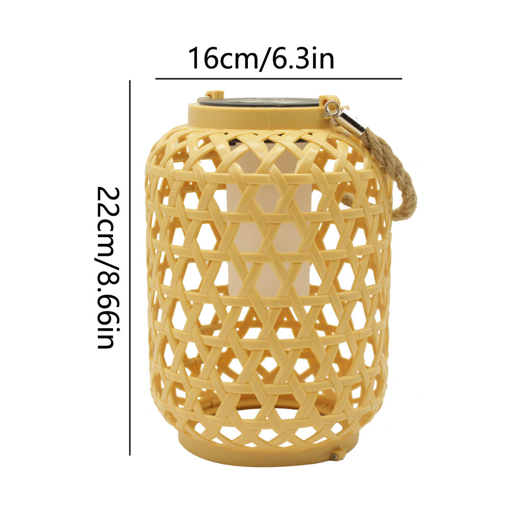 Solar Courtyard Lantern - Decorative Outdoor Light