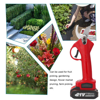 Lithium Electric Pruning Shears - Horticultural Fruit Tree Tool