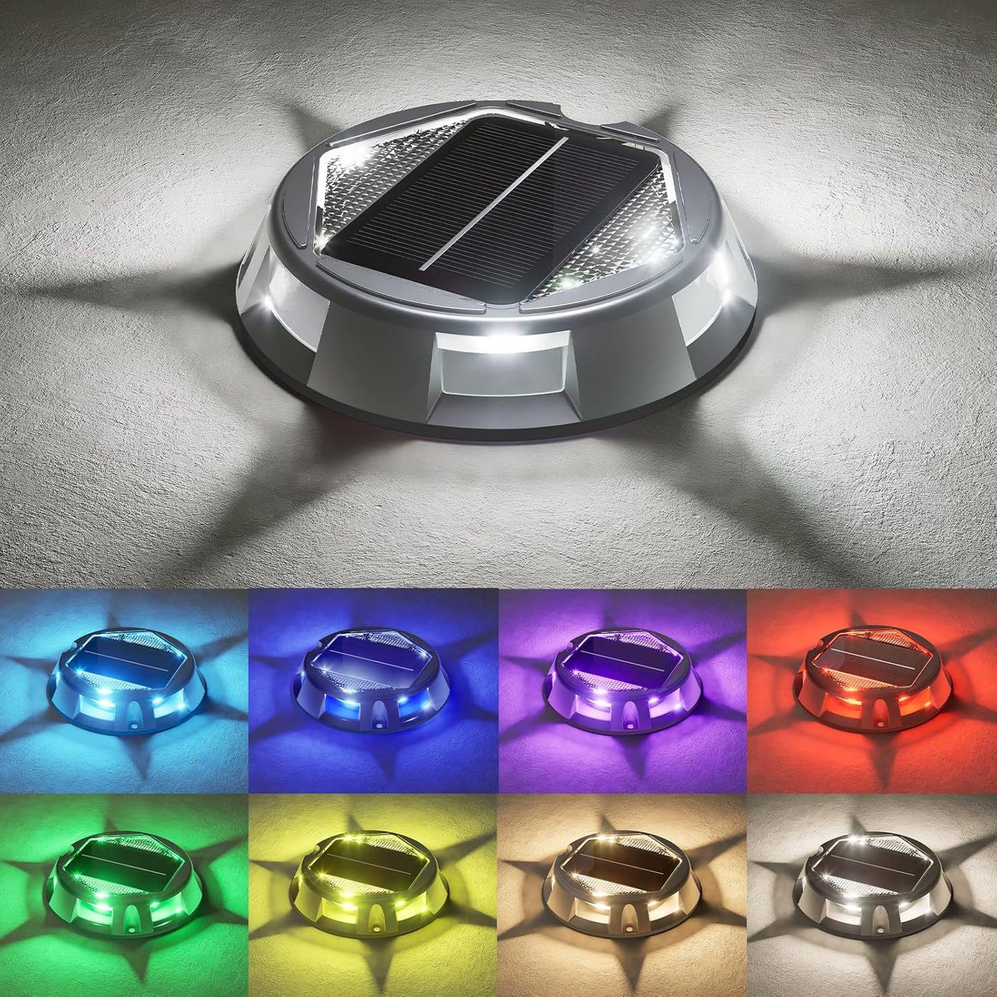 Dual-Use Solar Floor Lamp - Waterproof Road & Lawn Light