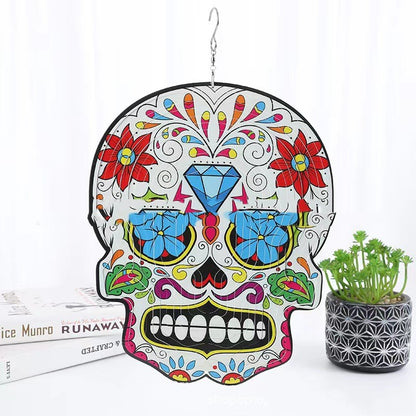 Rotating Stainless Steel Wind Chime - Decorative Garden Pendant