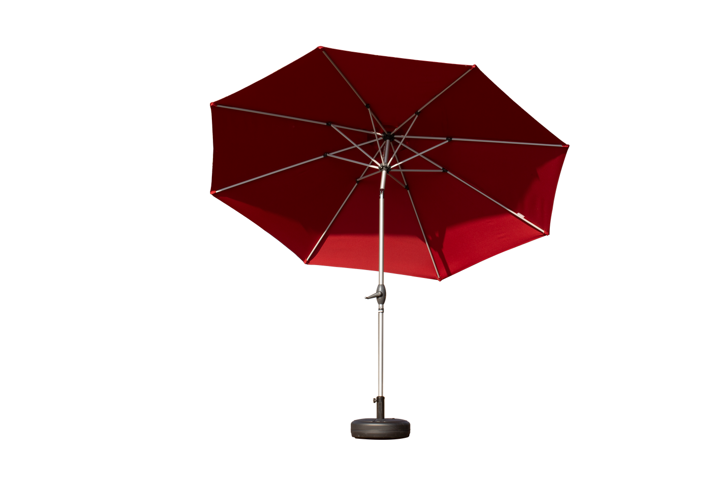 10ft Outdoor Patio Umbrella with Crank Tilt
