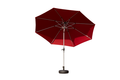 10ft Outdoor Patio Umbrella with Crank Tilt