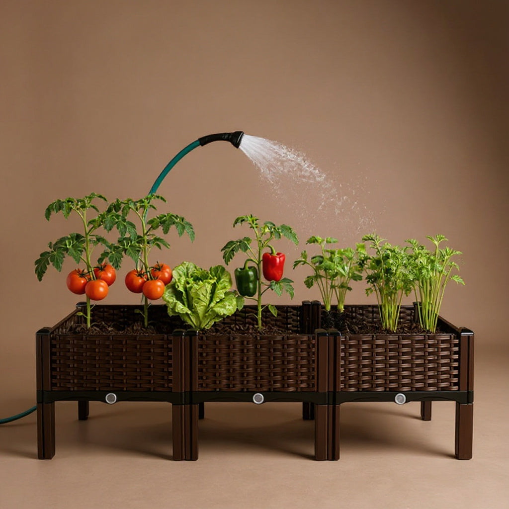 Self-Watering Raised Garden Bed with Legs - Elevated Planter Box