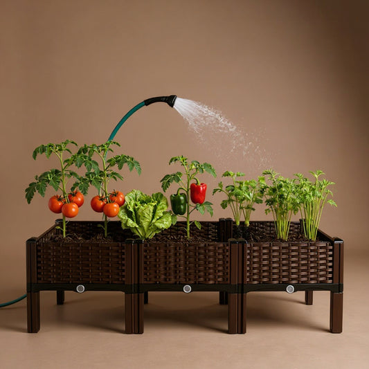 Self-Watering Raised Garden Bed with Legs - Elevated Planter Box