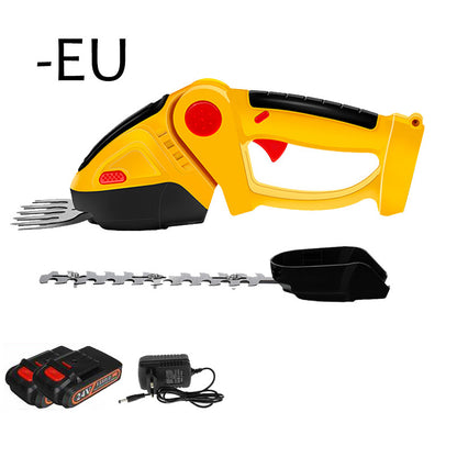 Cordless Electric Hedge Shears & Weeder - Rechargeable Garden Tool