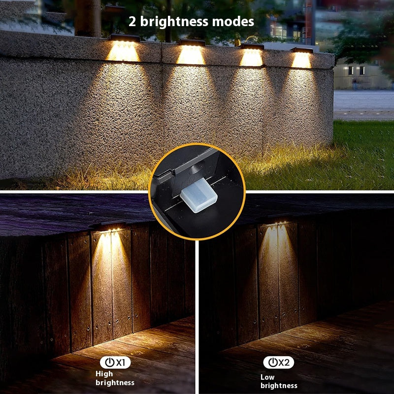 Solar Motion Sensor Outdoor Lamp - Automatic Induction Light