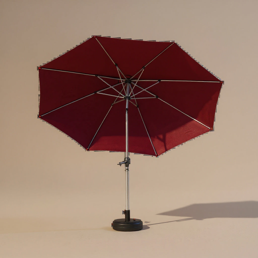 10ft Outdoor Patio Umbrella with Crank Tilt