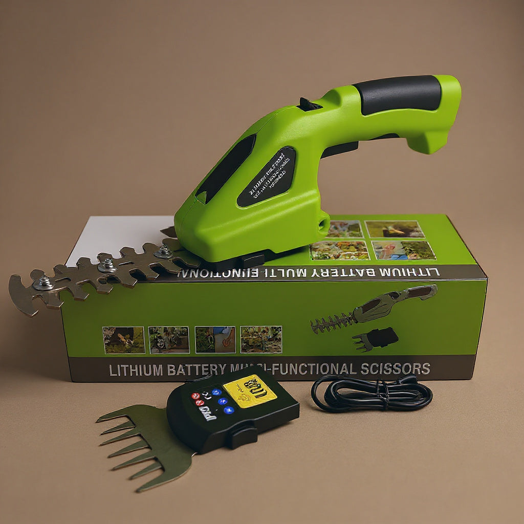 Electric Hedge & Pruning Shears - Cordless Dual-Purpose Garden Tool