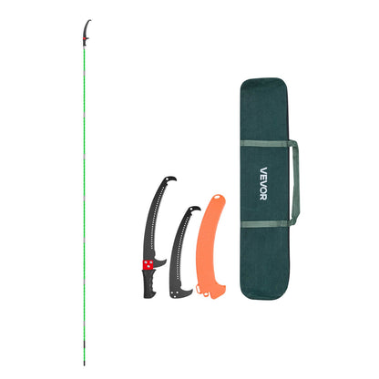Telescoping Manual Pole Saw - 26ft Extendable Tree Pruner