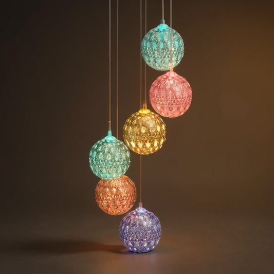 Solar Wind Chime Garden Lamp - LED Landscape Decor