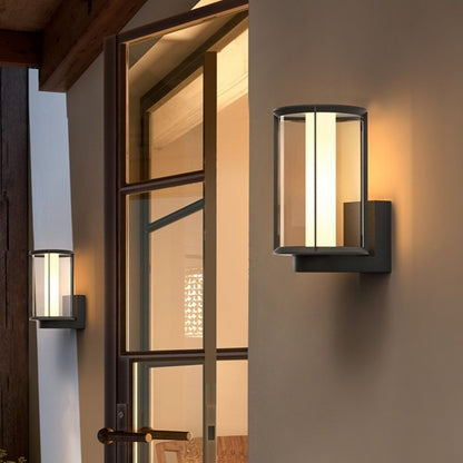 Solar Entry Gate Wall Light - Outdoor Villa Courtyard Post Light