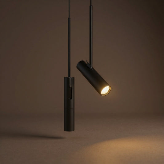 Modern Minimalist Swivel Spotlight - Sleek Track Fixture