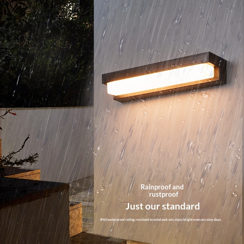 Solar Wall Light - Waterproof Outdoor Patio Sconce
