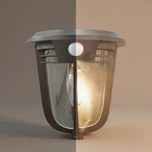 European Retro Solar Wall Lamp - Courtyard Decorative Light