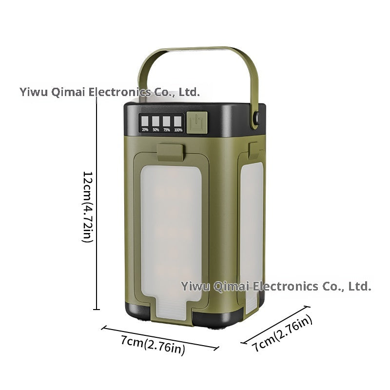 Four-Leaf Folding Solar Camping Light - Multifunctional LED