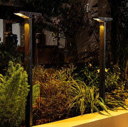 Solar Ground Lamp - Auto Dusk-to-Dawn Driveway Decor Light
