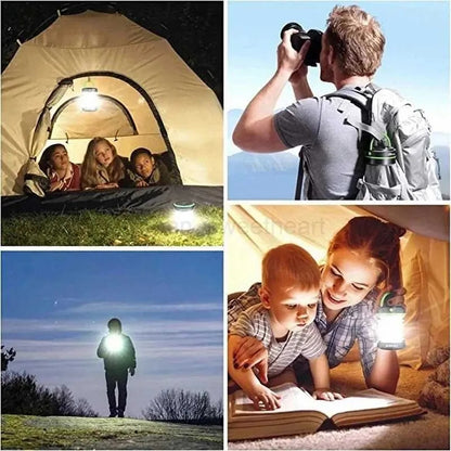Foldable Solar Camping Lantern - Rechargeable Outdoor Light