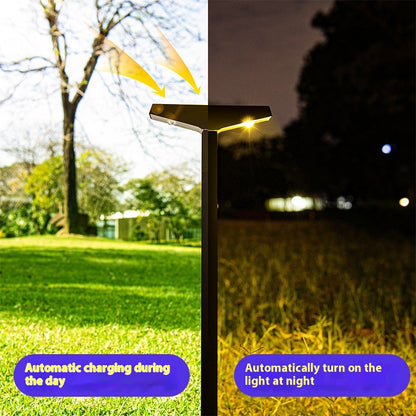 Solar Ground Lamp - Auto Dusk-to-Dawn Driveway Decor Light