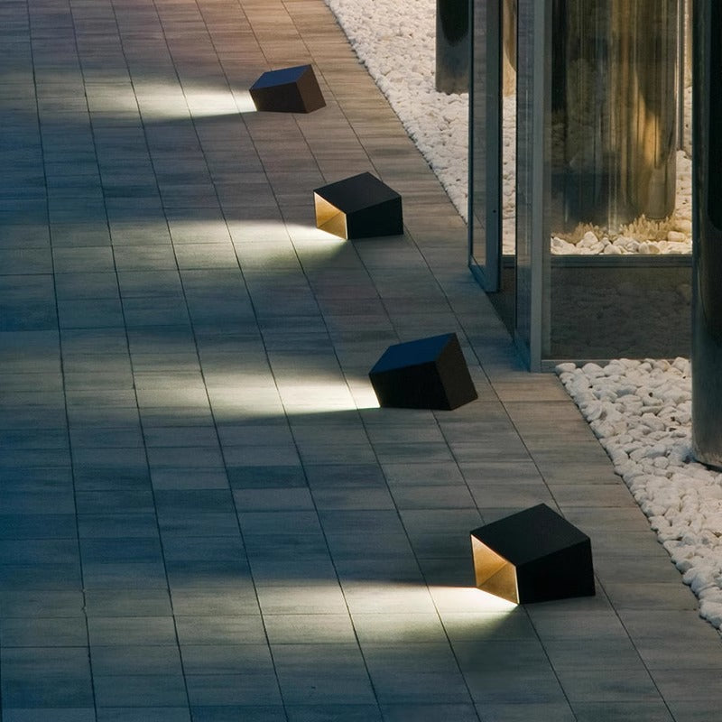 Solar LED Spotlight - Black, Outdoor Waterproof Landscape Light