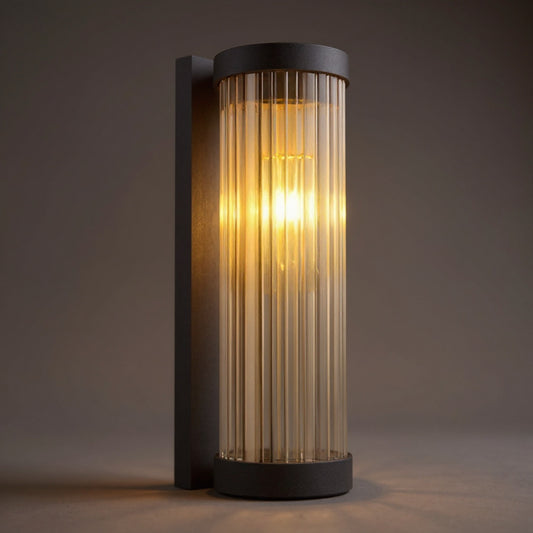 Solar Villa Front Door Wall Light - Waterproof Courtyard Sconce