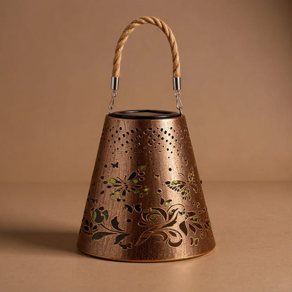 Solar Butterfly Courtyard Lamp - Hollow Decorative Outdoor Light