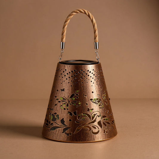Solar Butterfly Courtyard Lamp - Hollow Decorative Outdoor Light