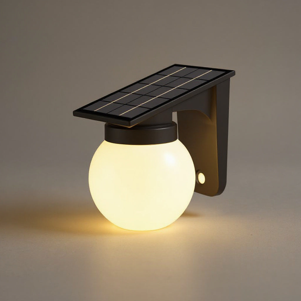 Solar Outdoor Garden Wall Lamp - Decorative Yard Light