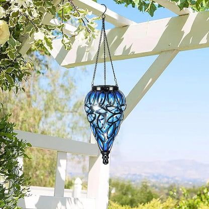 Solar Hanging Lantern - LED Outdoor Garden Yard Decoration