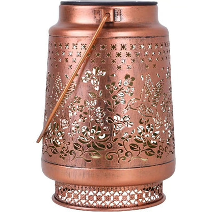 Solar Hummingbird Barn Lantern - Waterproof Courtyard Decor