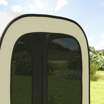 UPF50+ Pop-Up Screen Tent - Portable Camping Gazebo with Bag