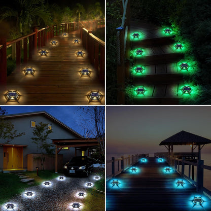 Dual-Use Solar Floor Lamp - Waterproof Road & Lawn Light
