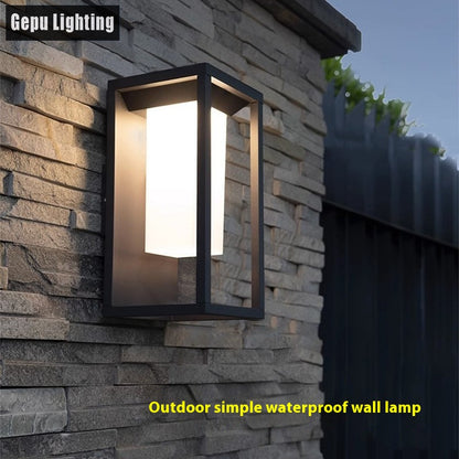 Outdoor Waterproof Wall Lamp - Courtyard Home Sconce