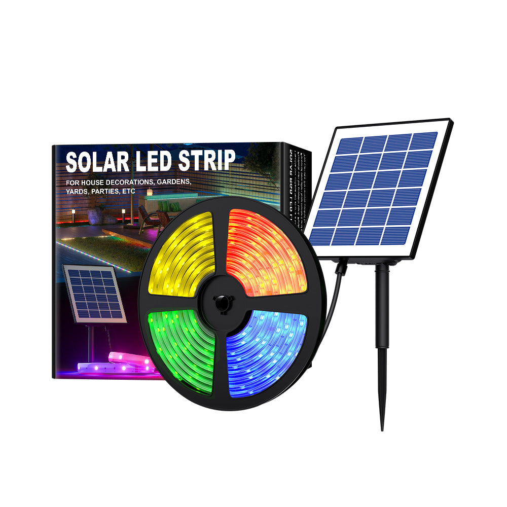 Solar LED Light Strips - Outdoor Waterproof Decorative Courtyard