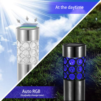 Solar Pathway Light - IP44 Waterproof RGB Color-Changing