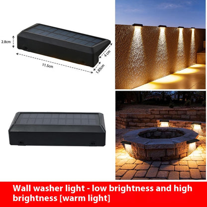 Solar Motion Sensor Outdoor Lamp - Automatic Induction Light