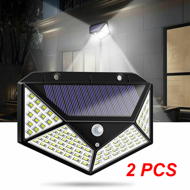 Solar 4-Sided Outdoor Light - All-Angle Garden Lamp