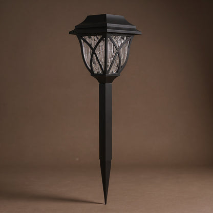 Solar Decorative Garden Stake Lamp - IP45 Waterproof Landscape