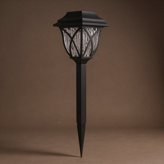 Solar Decorative Garden Stake Lamp - IP45 Waterproof Landscape