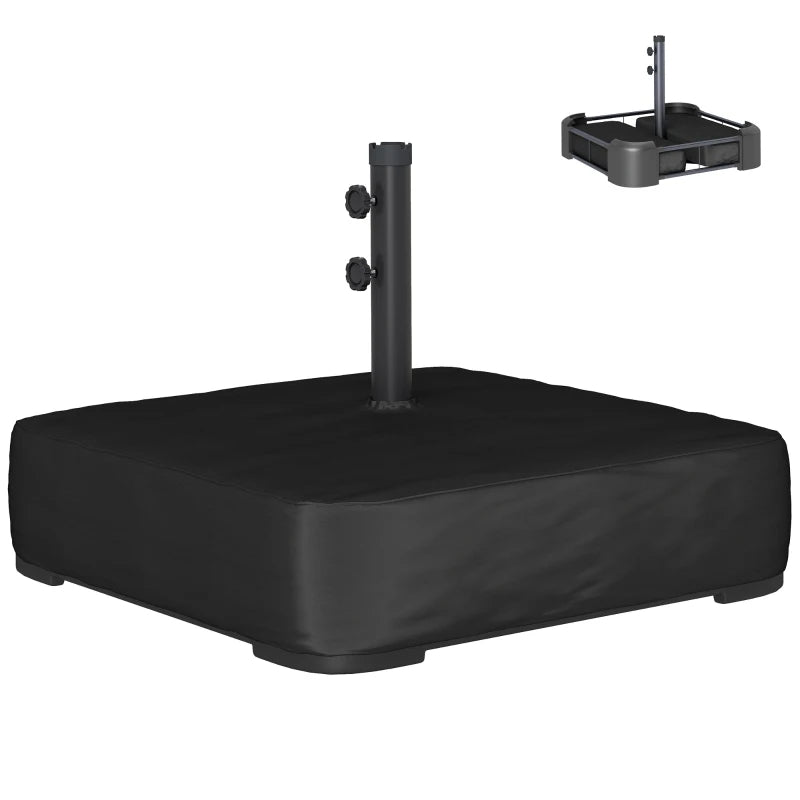 Cantilever Umbrella Base 176lb - Sand-Fillable Heavy-Duty Stand