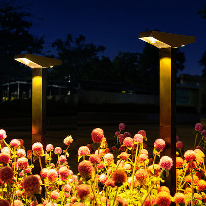 Solar Ground Lamp - Auto Dusk-to-Dawn Driveway Decor Light