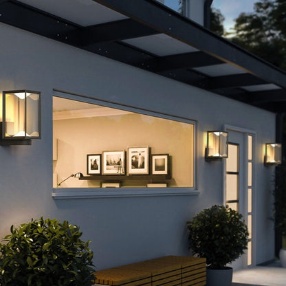 Solar Entry Gate Wall Light - Outdoor Villa Courtyard Post Light