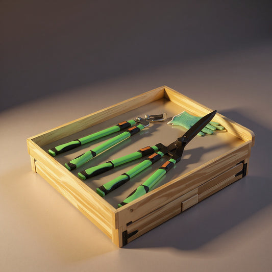 Telescoping Garden Shears Set - Tree Lopper & Hedge Clipper