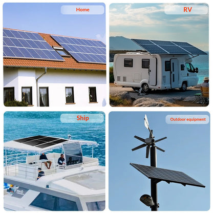 Portable Foldable Solar Panel Kit - 200W, 18V Camping Charger