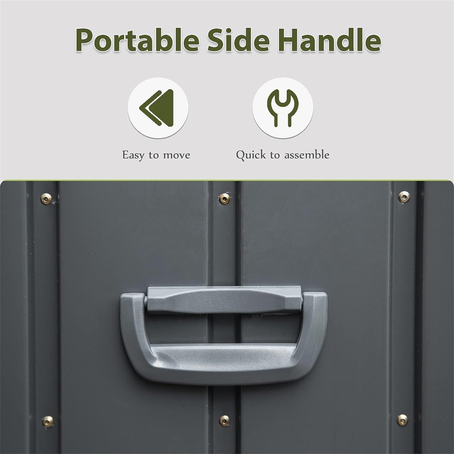 Waterproof Outdoor Storage Deck Box - 100 Gallon Patio Bin