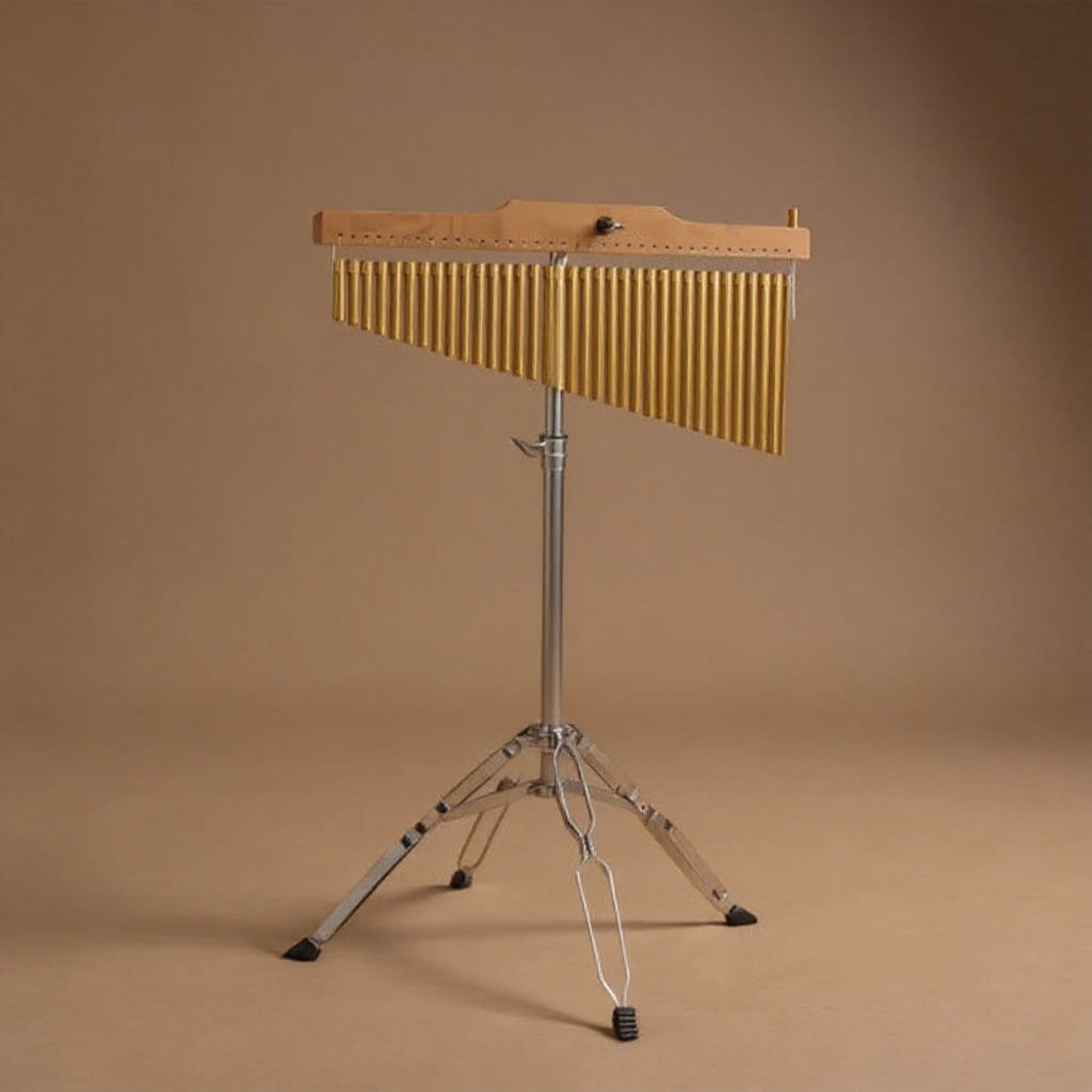 36-Tube Wind Chime with Tripod Stand - Portable Percussion