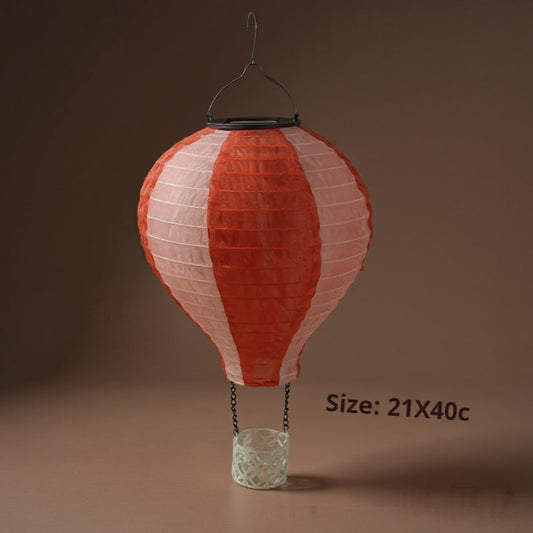 Solar Hot Air Balloon Lawn Lamp - Whimsical Garden Lantern