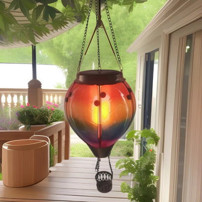 Solar Hot Air Balloon Light - Waterdrop-Shaped Garden Decor
