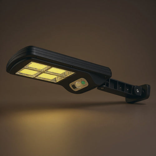 Solar Motion Sensor Wall Light - IP65, 3 Power Options, Outdoor
